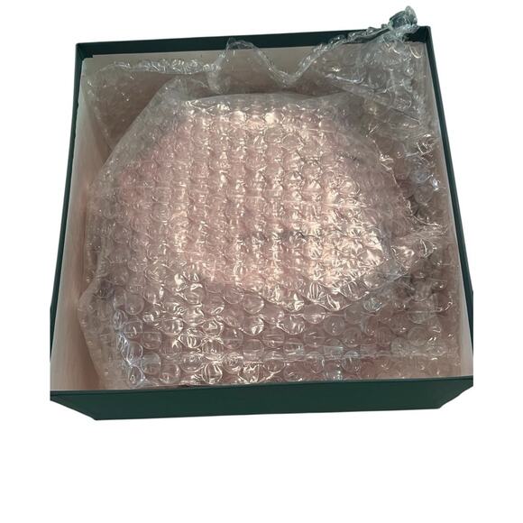 Vintage Lenox Footprints In the Sand Poem Bowl NEW IN BOX Embossed (B) - Picture 5 of 10